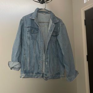 Oversized Jean Jacket